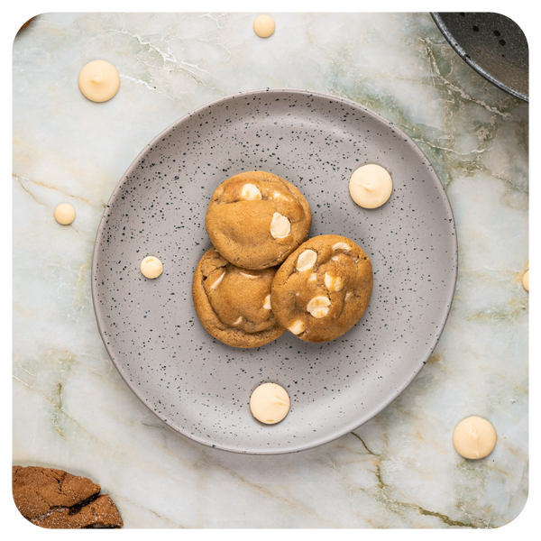 Dessert de la semaine du 31 mars - Biscuits au chocolat blanc et noix de macadam